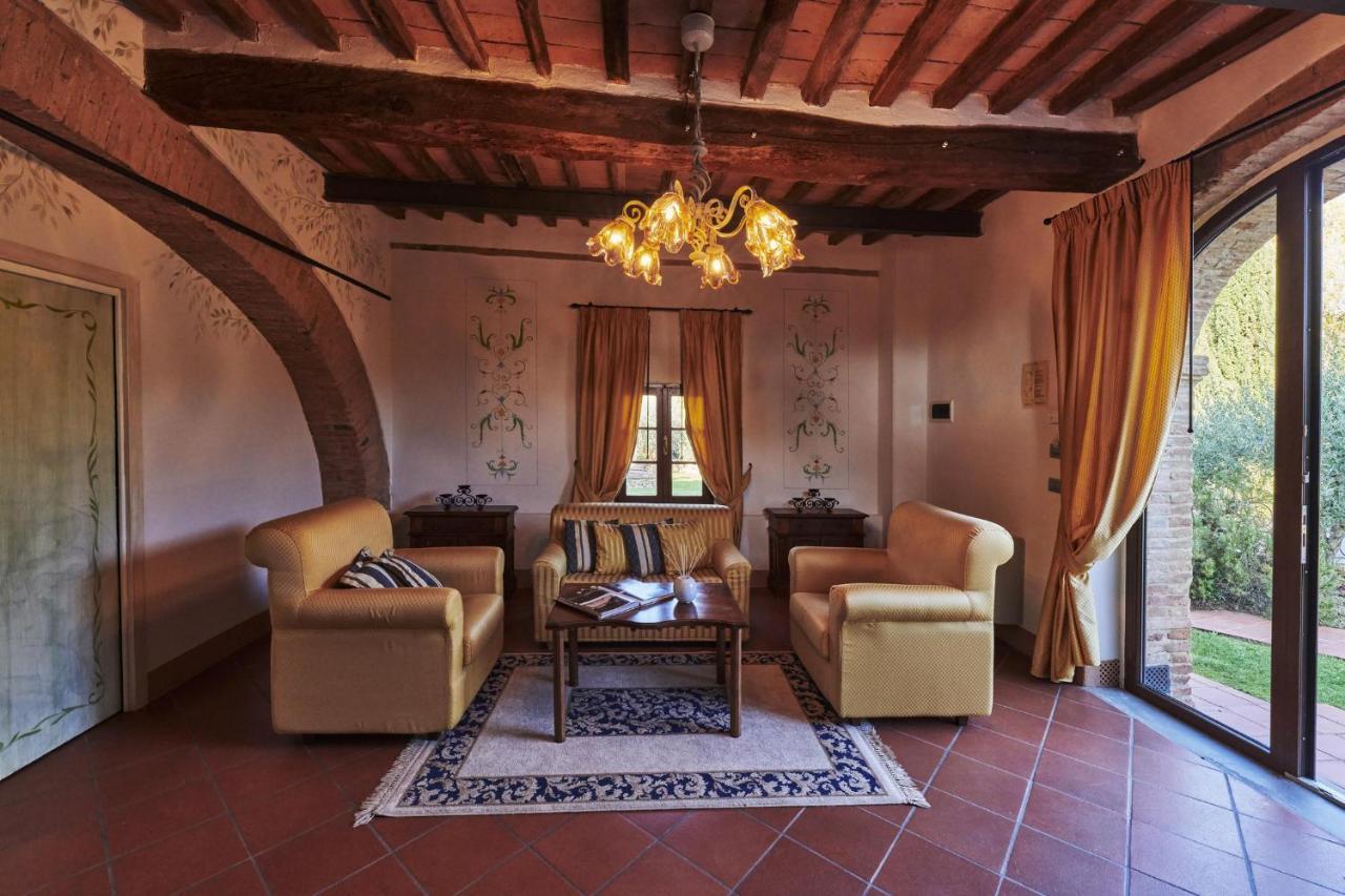 Villa Curina Resort Castelnuovo Berardenga Exterior foto