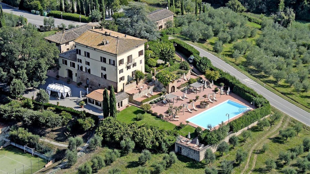 Villa Curina Resort Castelnuovo Berardenga Exterior foto
